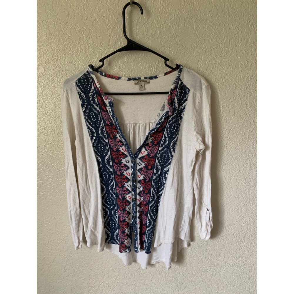 Button up long sleeve shirt